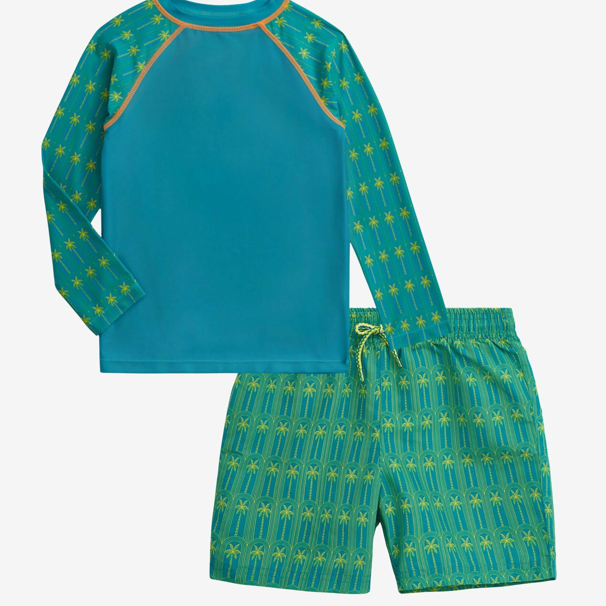 Boys Green Swim Set Luxury Palms | Appaman