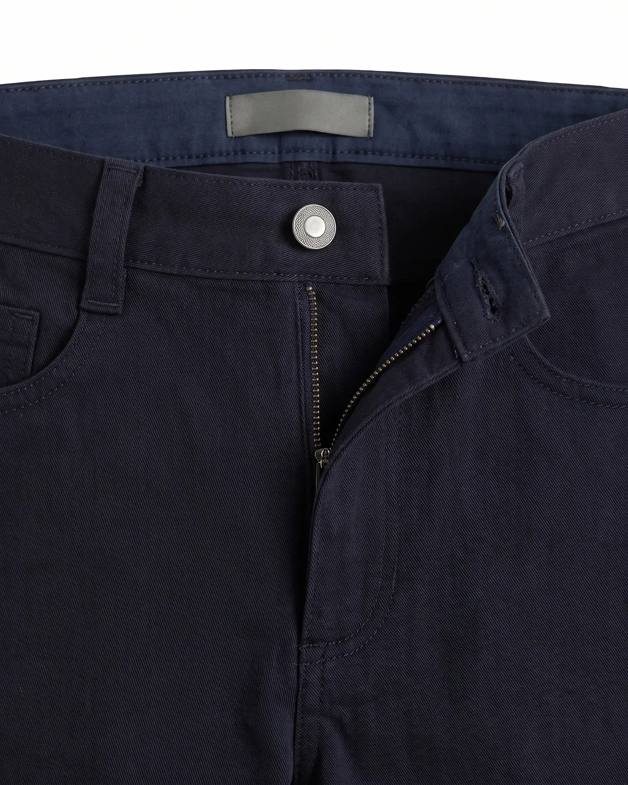 Navy Blue Commuter Twill Pants — detail1