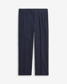 Peacoat Stretchy Mod Suit Pant in dark navy for a polished look and comfortable fit for kids.