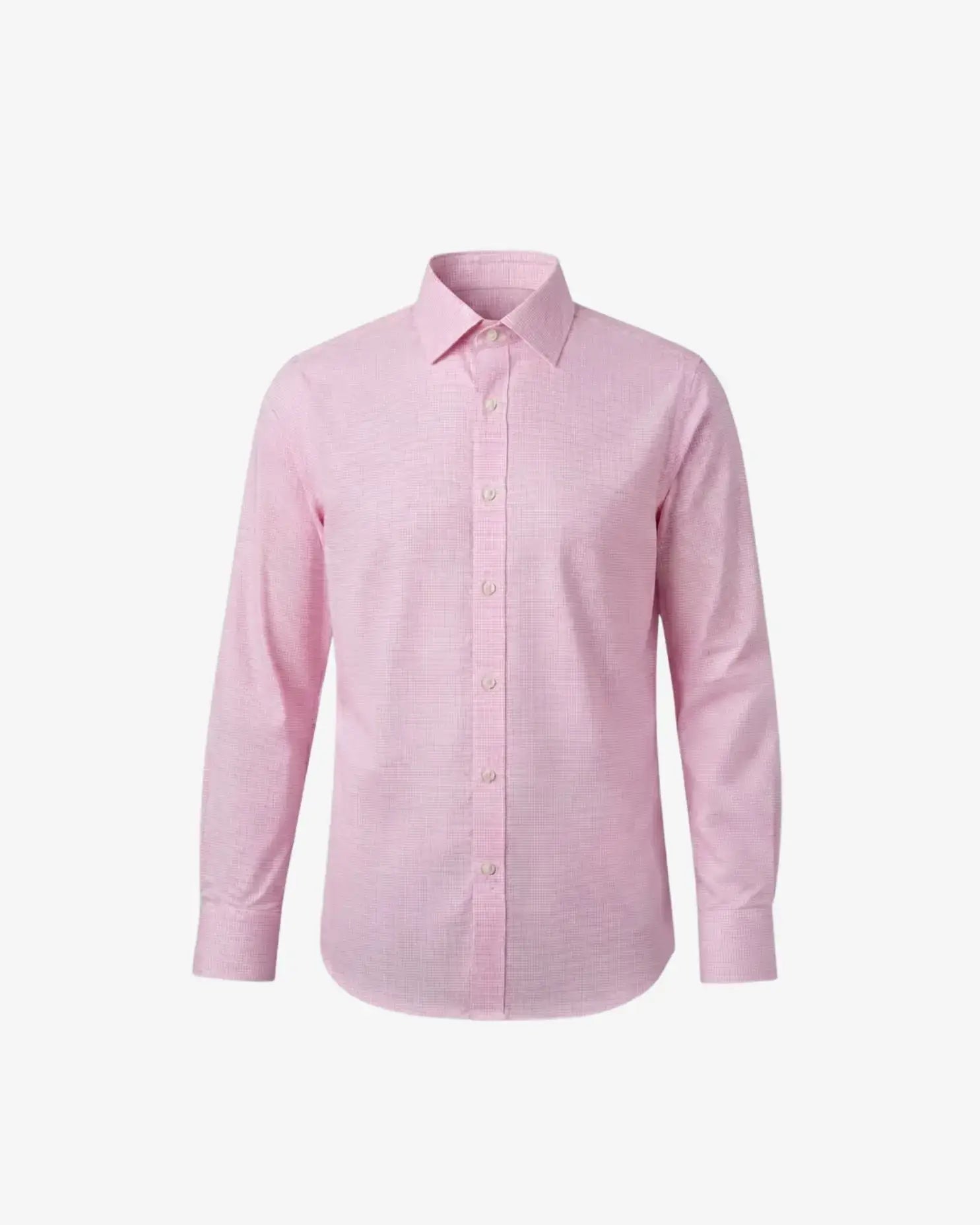 Boys Button Down Dress Shirt - Pink Standard
