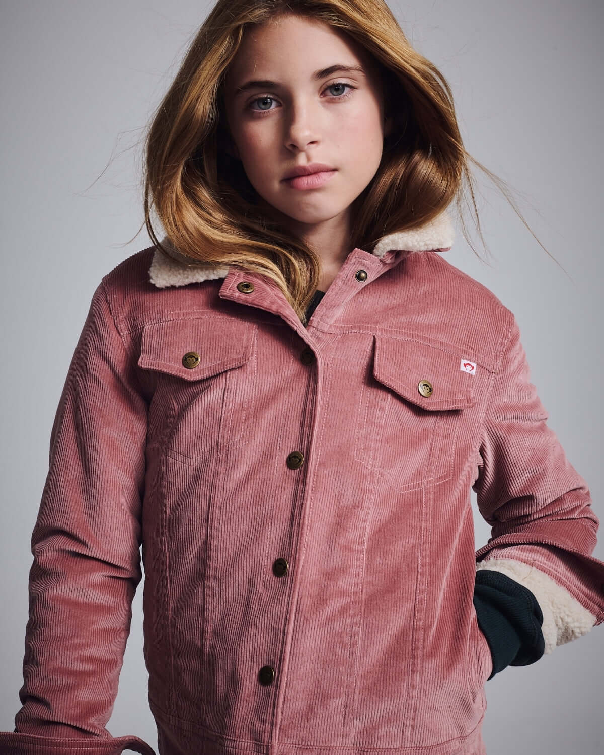 Girls Pink Cord Jacket | Appaman