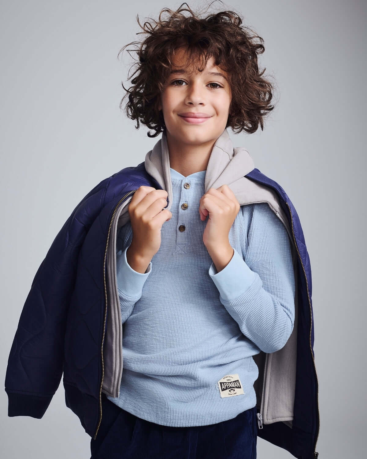 Boys Navy Bomber Jacket | Appaman