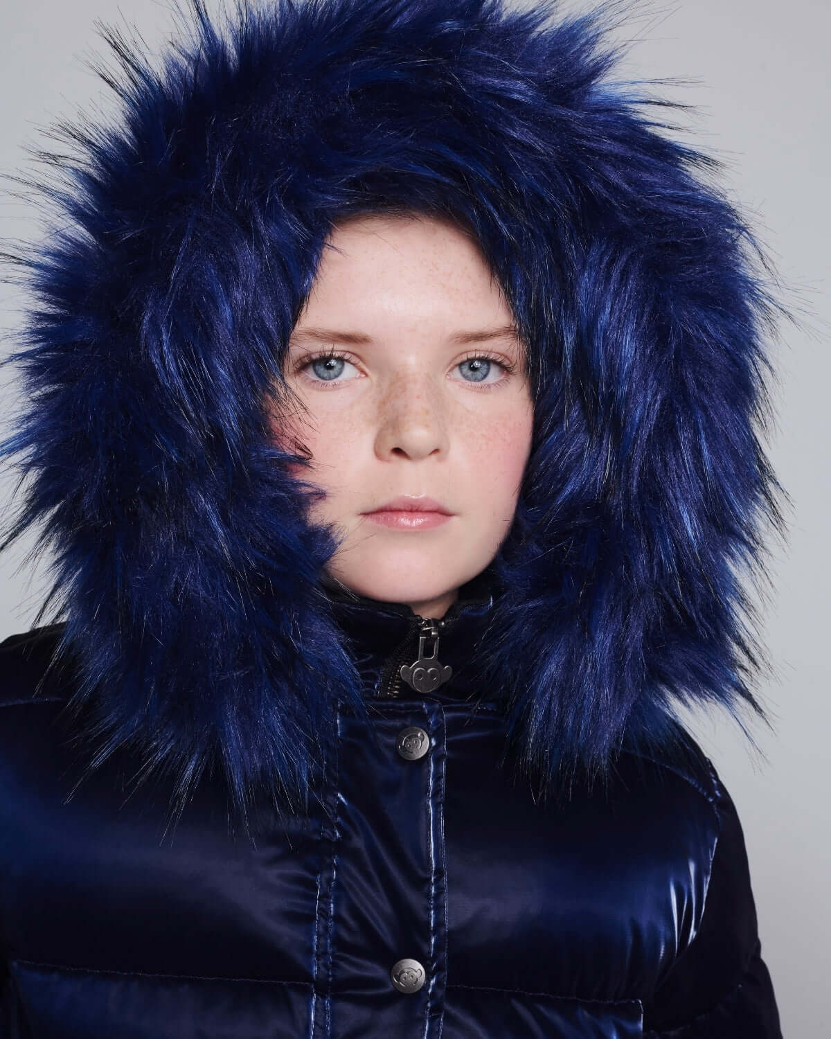 Girls Navy Puffer Coat | Appaman