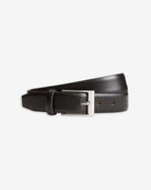 Kids 2-Pack Belt Bundle featuring a stylish black leather belt with a sleek buckle.