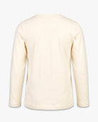 Appaman boys' cowboy bull graphic tee cream, back view.