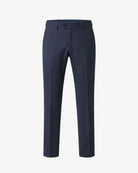 Black pants on a light gray background