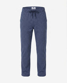 Ink Micro Check Everyday Stretch Pants in a deep ink color with adjustable waistband for active kids.