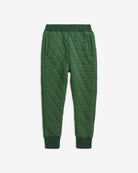 Forest Green Highland Sweatpants featuring a quilted design and deep pockets for comfort and style.