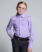 Lavender Purple Standard Button Down – front view