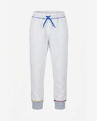 Heather Mist Sidewalk Sweatpants with elastic waistband and ribbed cuffs, ideal for active kids and outdoor play.