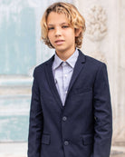 Grey Standard Button Down Shirt – front view