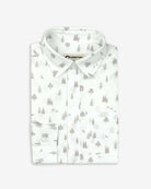In The Wild Standard Button Down shirt featuring a classic tailored design with a forest print.
