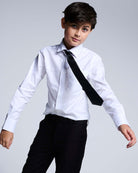 Premium White Standard Button Down Shirt – alternate view 2