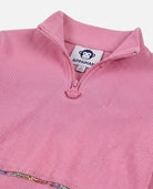 appaman-girls-kids-zip-hoodie-argyle-pink-burgundy-detail-03 — construction detail