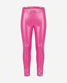 Light Pink Leggings by Appaman with a smooth finish and wide waistband, ideal for active kids.