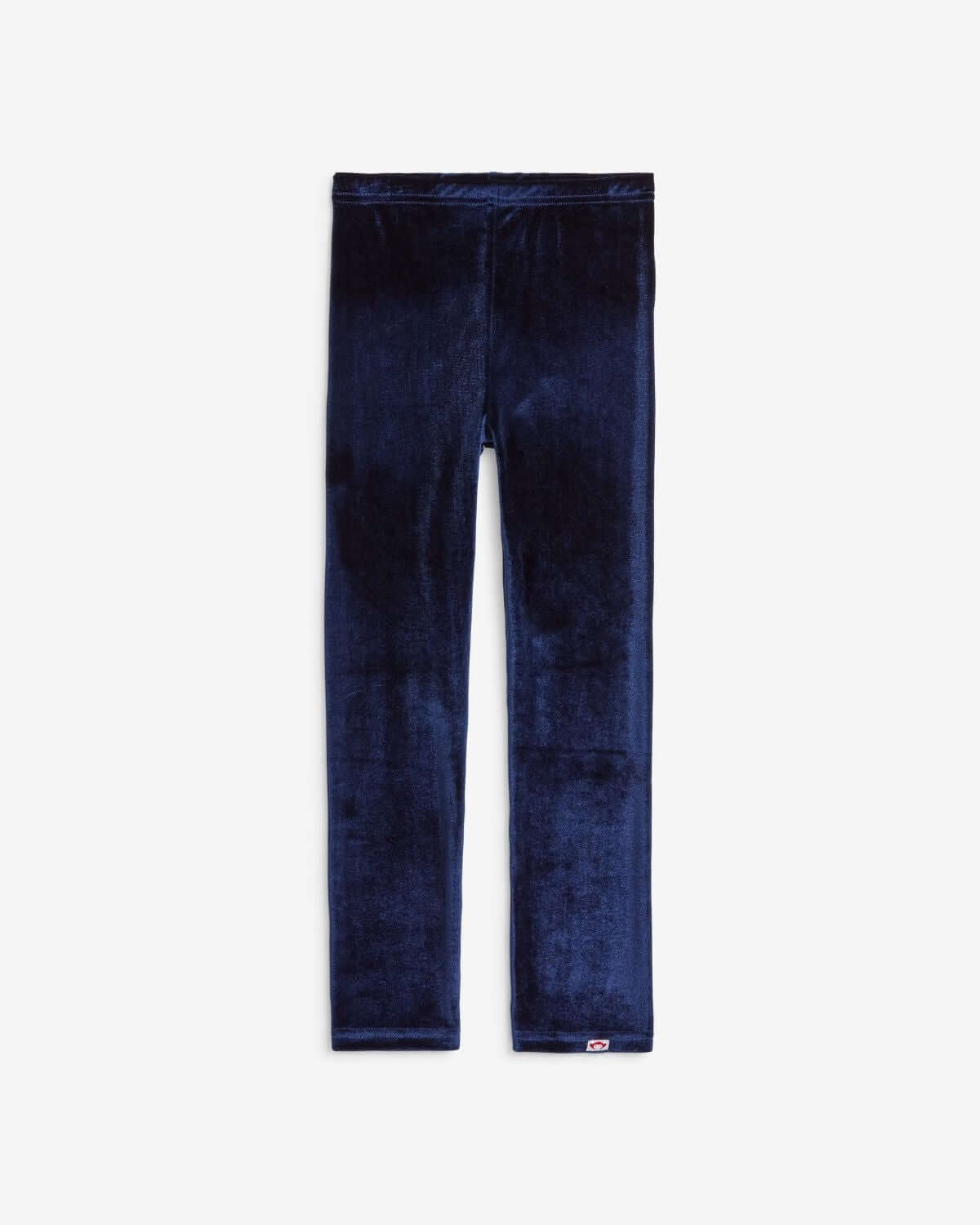 Navy Twilight Leggings made from soft velvet fabric, perfect for comfort and style for kids.