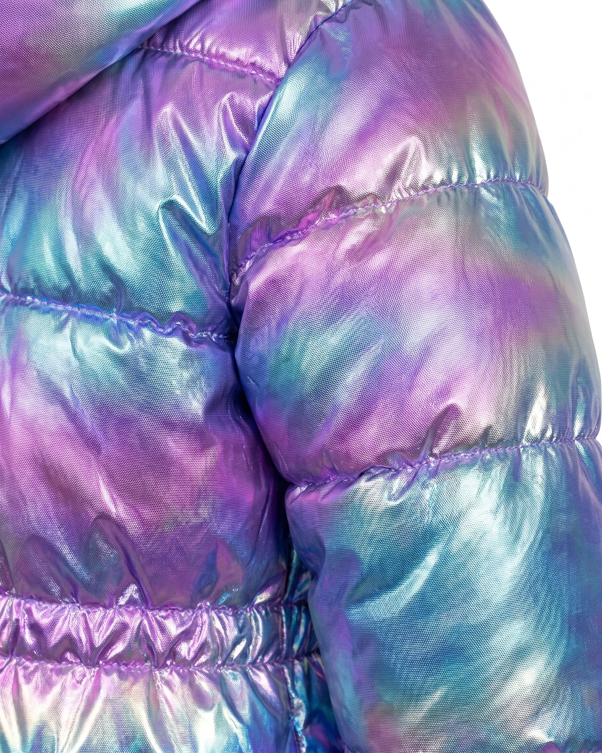 Alexandrite Middie Puffer Coat — detail2