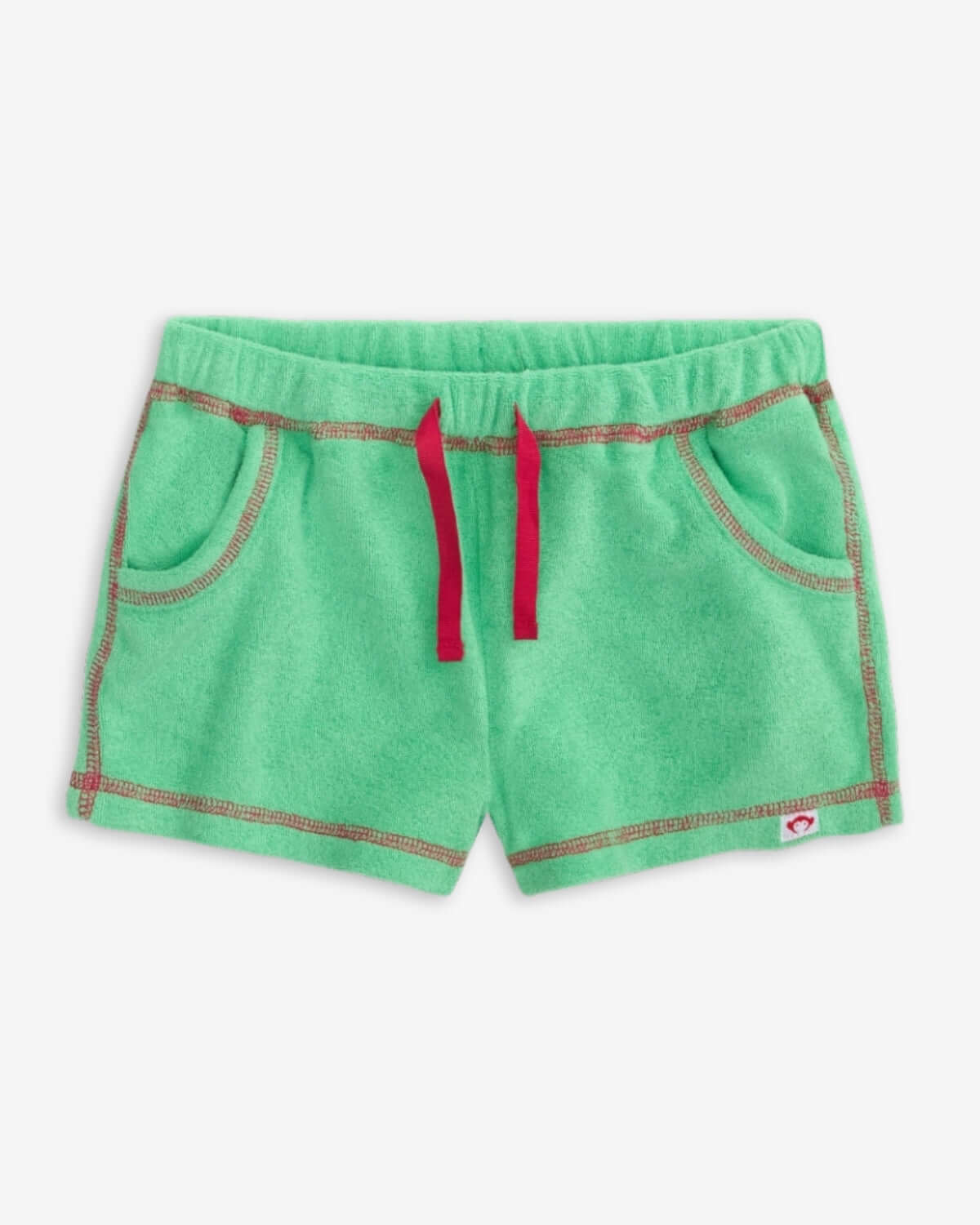 Mint Majorca Shorts, breathable fabric, playful style, perfect for summer outings.