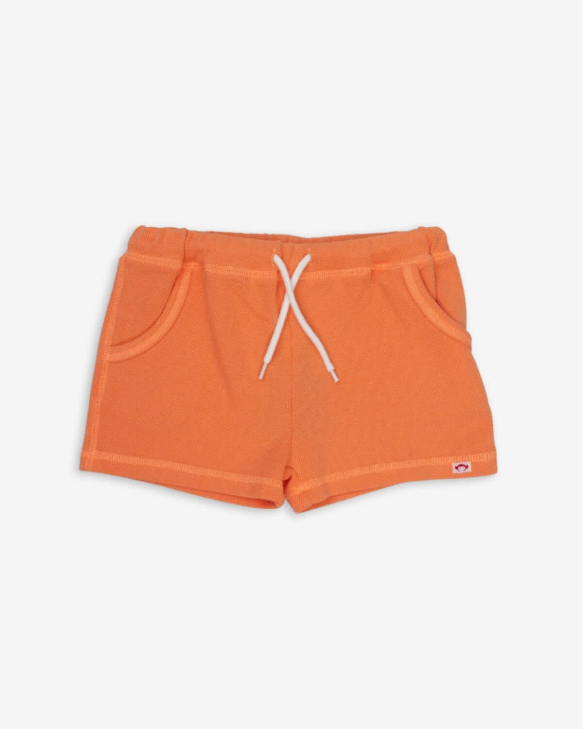 Peach Majorca Shorts for girls in breathable fabric, perfect for summer playdates and adventures.
