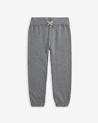 Heather Grey Gym Sweatpants featuring a soft cotton-blend fabric and drawstring waistband.