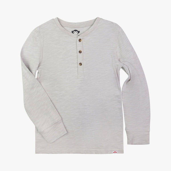 Appaman Best Quality Kids Clothing Allday Henley | Off White