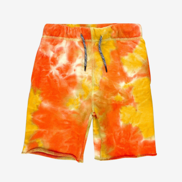 Appaman Best Quality Kids Clothing Bottoms Camp Shorts | Sunrise Tie Dye
