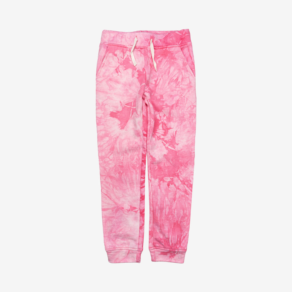 Appaman Best Quality Kids Clothing Bottoms Stanton Jogger| Light Pink Tie Dye