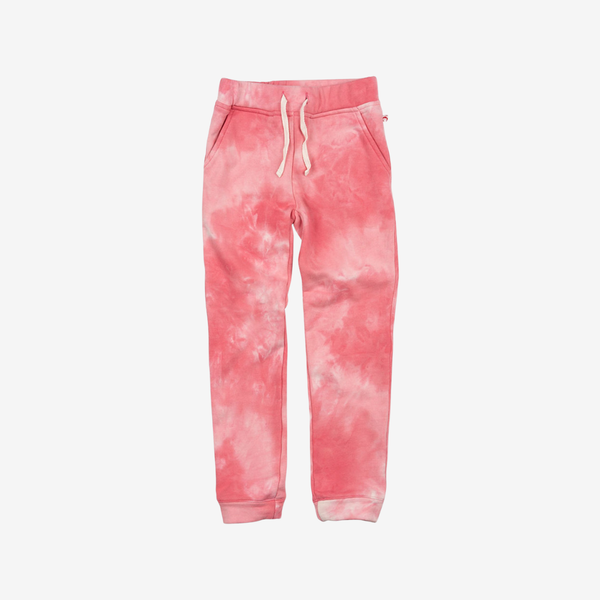 Appaman Best Quality Kids Clothing Bottoms Stanton Jogger | Pink Tie Dye
