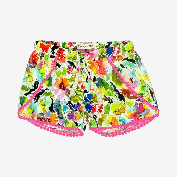 Appaman Best Quality Kids Clothing Bottoms Tao Shorts | Floral Multi
