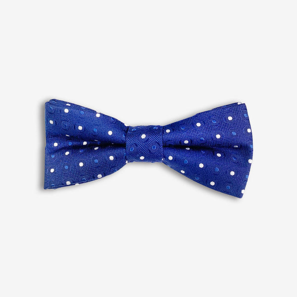 Appaman Best Quality Kids Clothing Bow Tie | White/Blue Dots