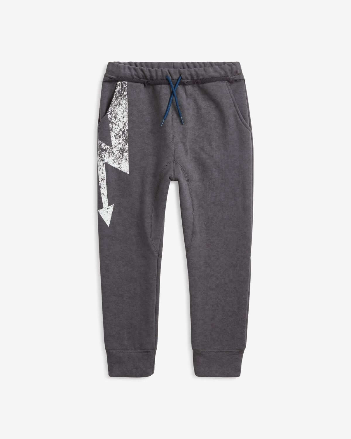 ズカズカニキwashed cottonshorts sweatpantsM Boys Grey Sweatpants | Appaman