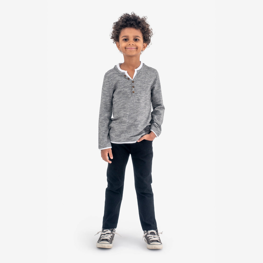 Appaman Best Quality Kids Clothing boys bottoms Skinny Cords | Black