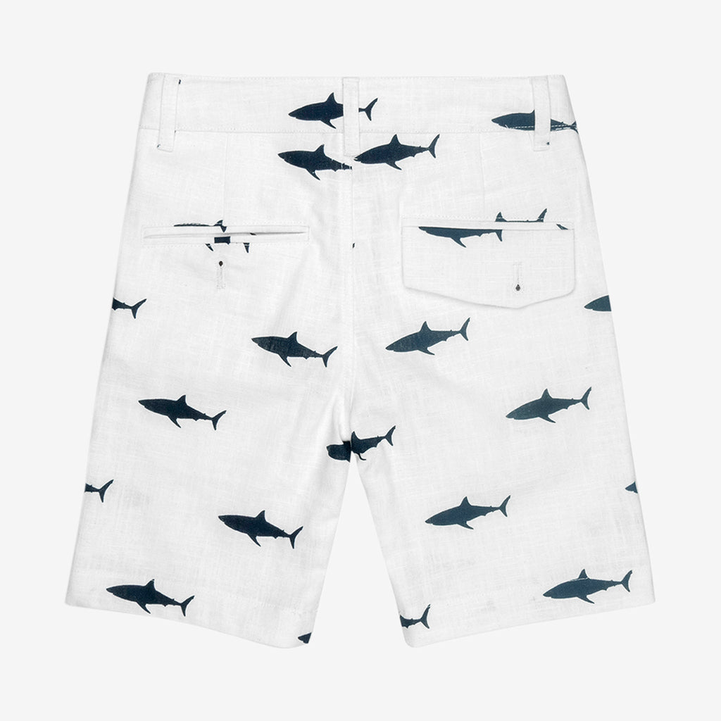 Appaman Best Quality Kids Clothing boys bottoms Trouser Shorts | Great White