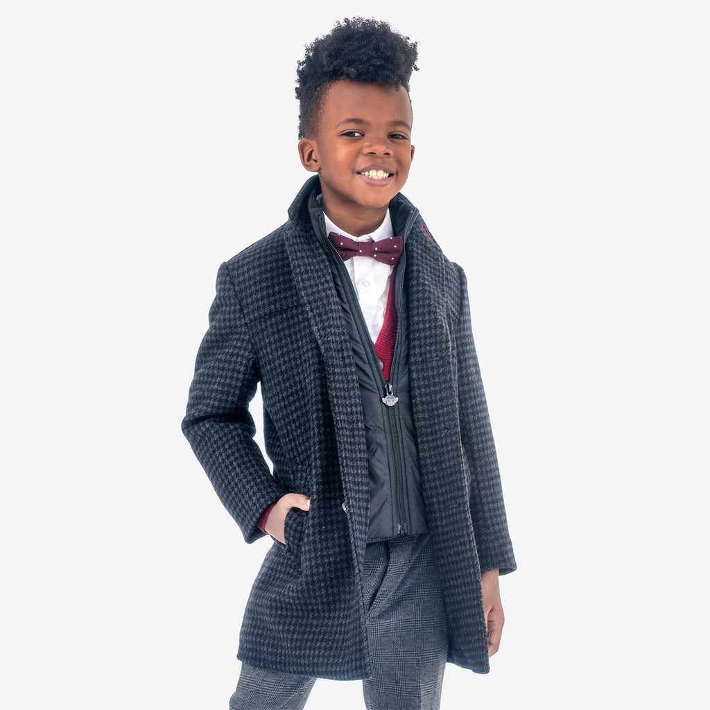 Appaman Best Quality Kids Clothing Boys Bow Ties Bow Tie | Burgundy Dots