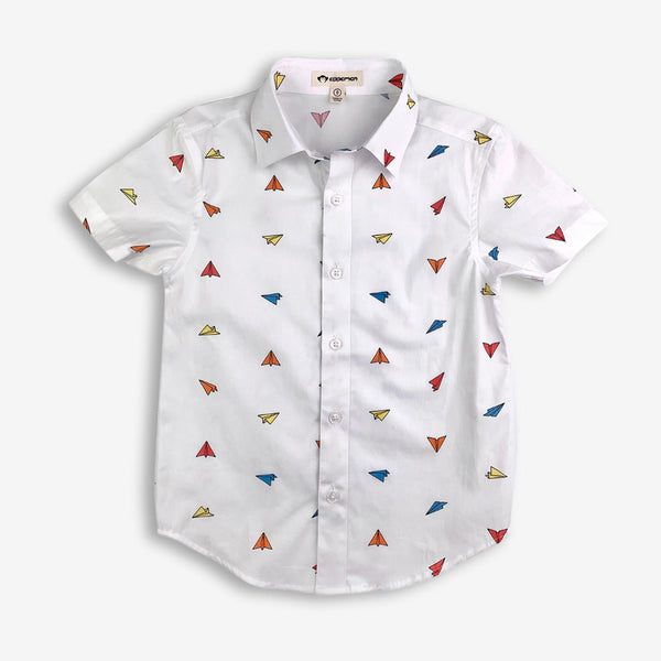 Appaman Best Quality Kids Clothing Boys Fine Tailoring Day Party Shirt | Paper Planes