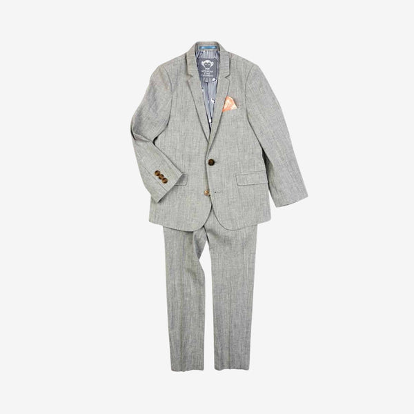 Appaman Best Quality Kids Clothing Boys Fine Tailoring Mod Suit | Graphite