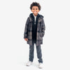 Appaman Best Quality Kids Clothing Boys Fine Tailoring New Gotham Coat | Grey Plaid