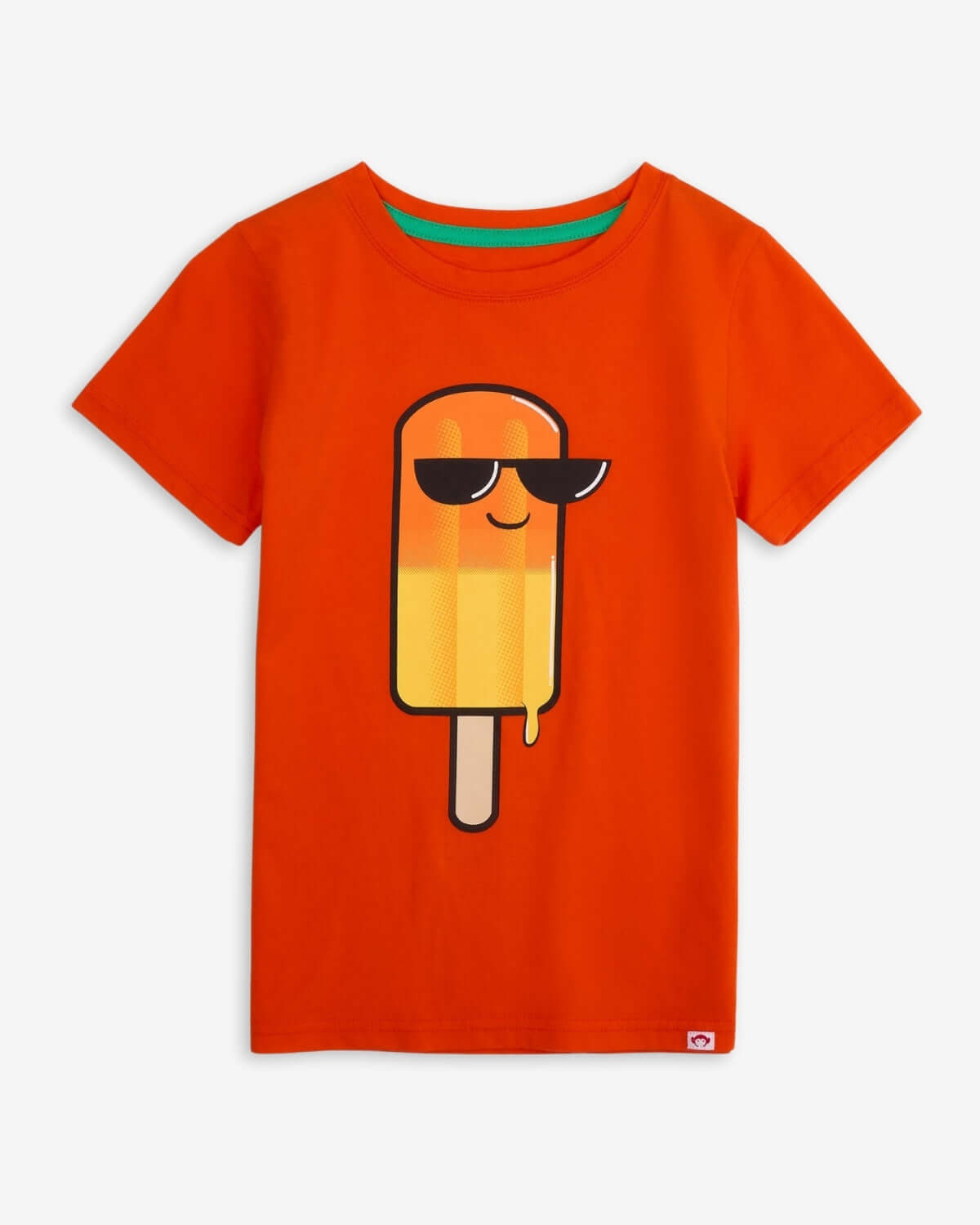Boys Orange Graphic Tees Appaman