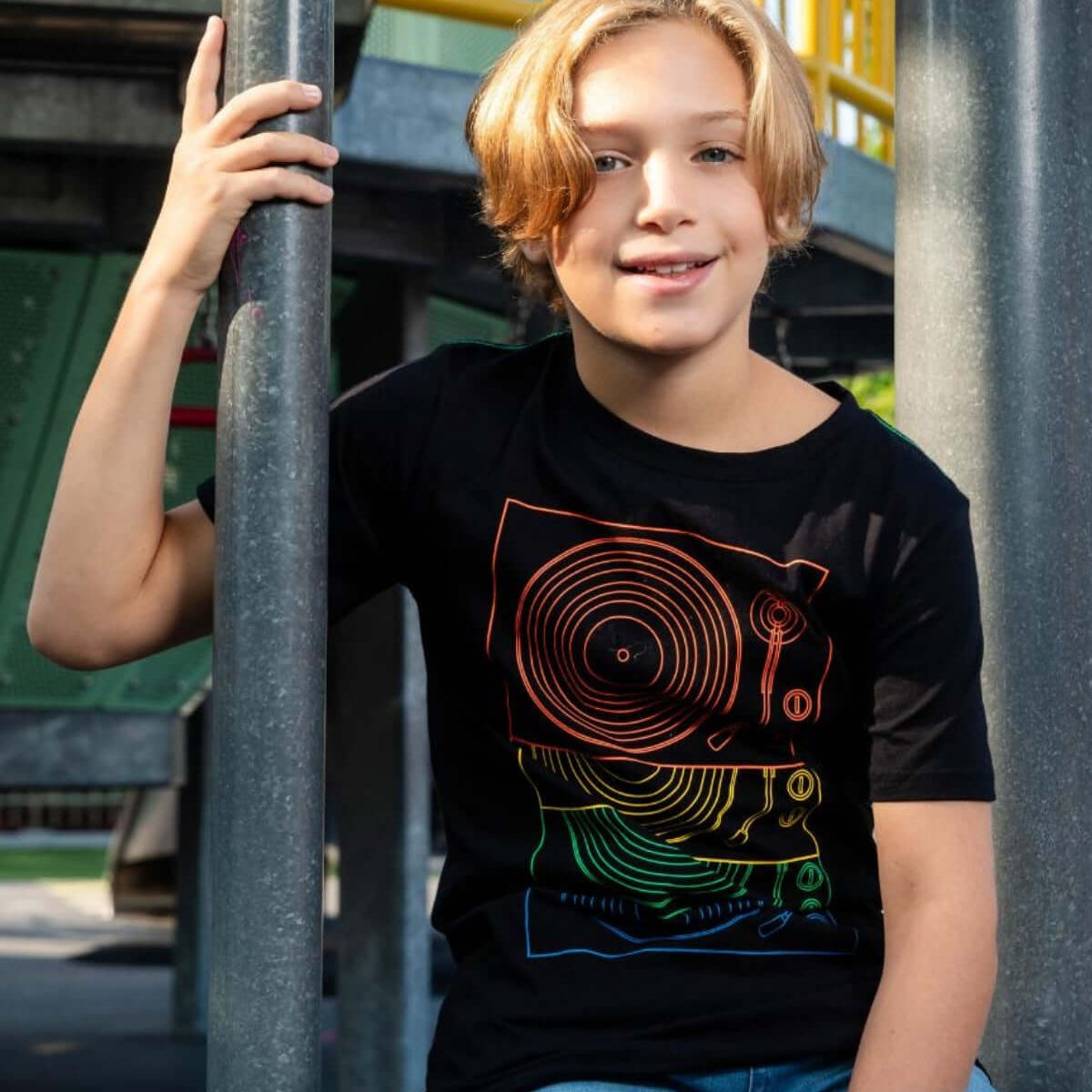 Boys Black Graphic Tee | Appaman Kids