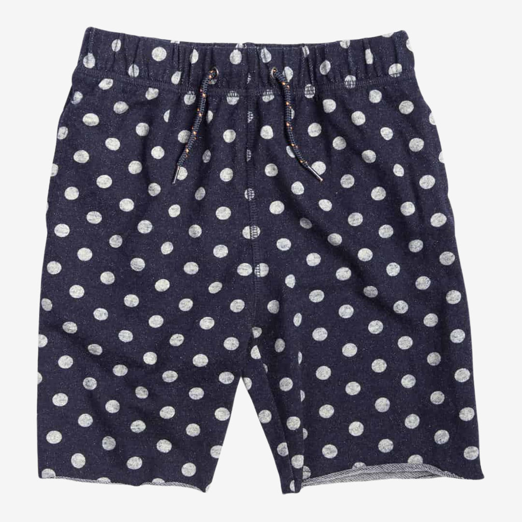 Appaman Best Quality Kids Clothing Boys Knit Shorts Camp Shorts  | Eclipse Dots
