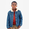 Appaman Best Quality Kids Clothing Boys Outerwear Heritage Cord Jacket | Medium Wash