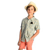 Appaman Best Quality Kids Clothing Boys Spring Button Up Playa Shirt | Pineapple