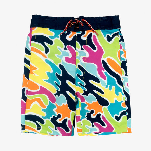 Appaman Best Quality Kids Clothing Boys Swim Swim Trunks | Color Spill