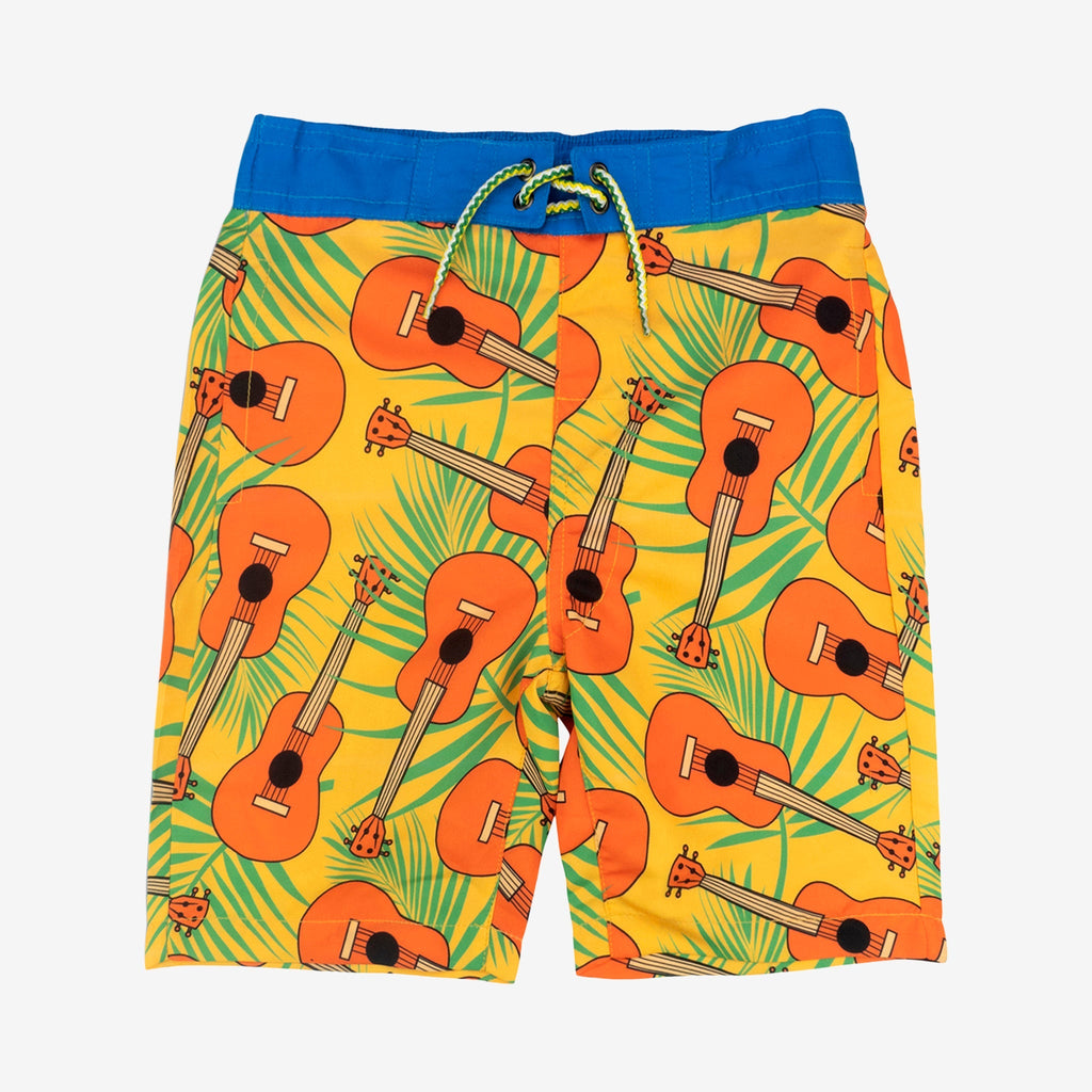 Appaman Best Quality Kids Clothing Boys Swim Swim Trunks | Ukulele Paradise