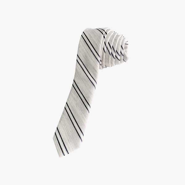 Appaman Best Quality Kids Clothing Boys Ties Tie | Grey Stripe