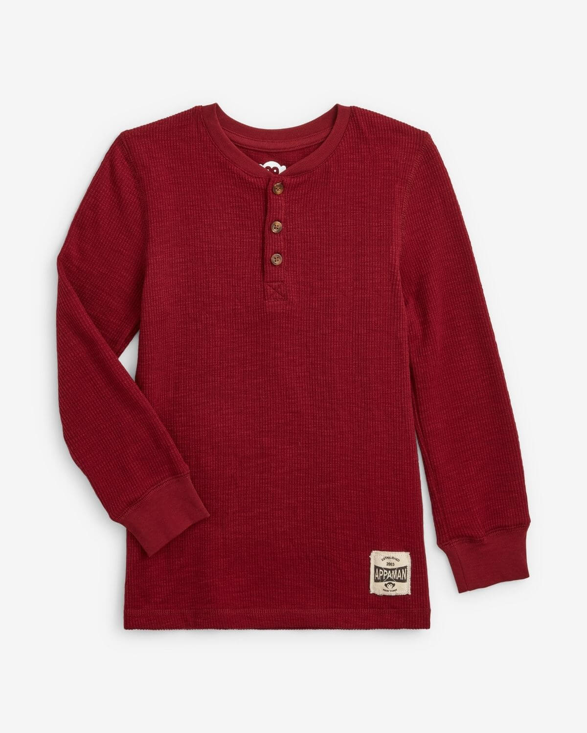 Boys Red Henley Shirt | Appaman