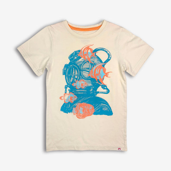 Appaman Best Quality Kids Clothing boys tops Graphic Tee | Deep Sea Diver