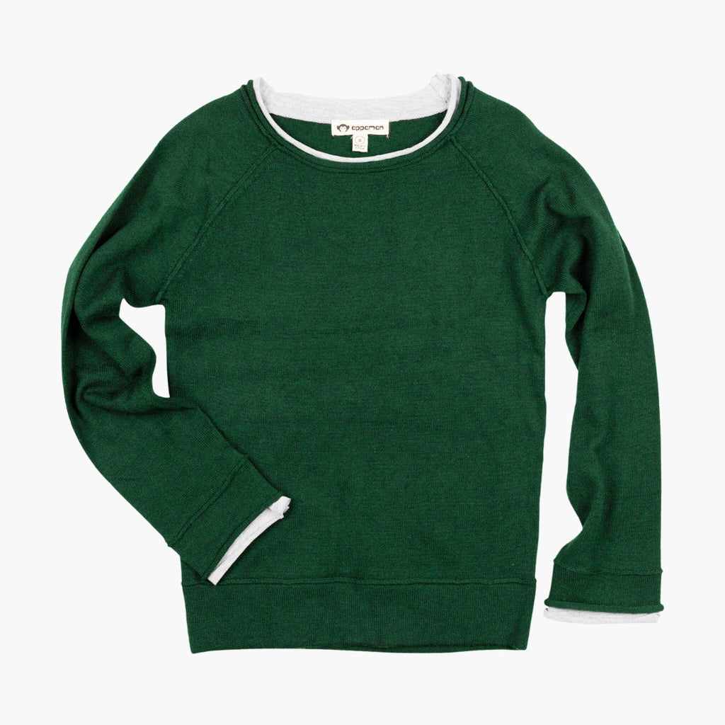 Appaman Best Quality Kids Clothing Boys Tops Jackson Sweater | Emerald