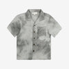 Appaman Best Quality Kids Clothing boys tops Resort Shirt | Grey Tie Dye