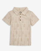 Fairbanks Polo for kids featuring stylish surfboard design, breathable fabric—ideal for beach days and back to school fun!